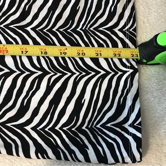 Talbots black & white round neck short sleeve XL 96% rayon & 4% spandex … - Picture 7 of 7